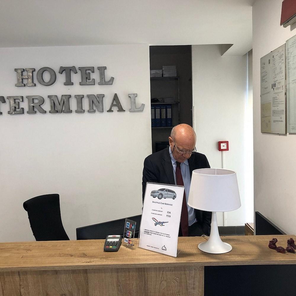 Hotel Terminal Roma Dış mekan fotoğraf